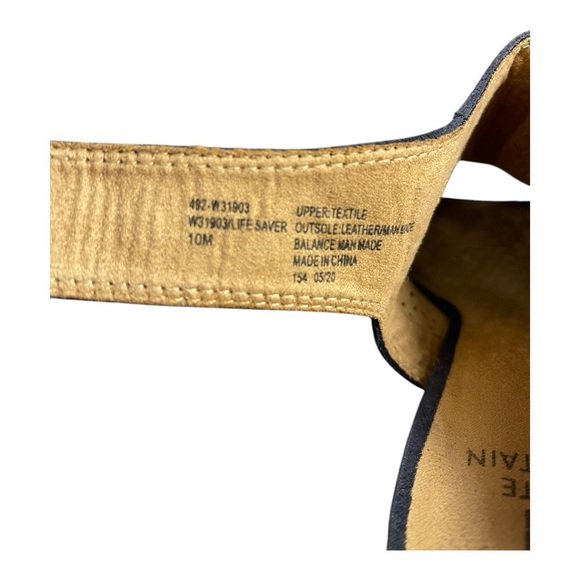 White Mountain Perforated Slingback Heels – Size 10 - Picture 7 of 8